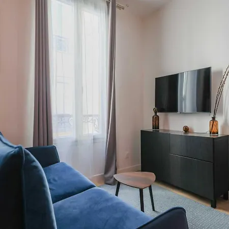 Comfortable - 1bd 3p - Near Belleville Nation 公寓 巴黎